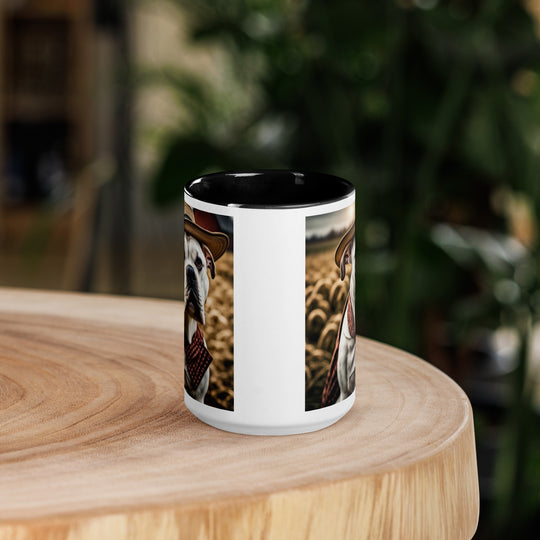 American Bulldog- Mug with Color Inside v3