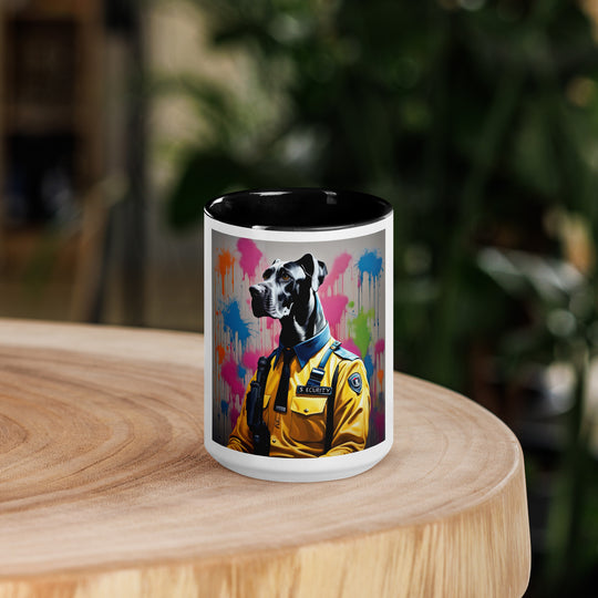 Great Dane- Mug with Color Inside v2