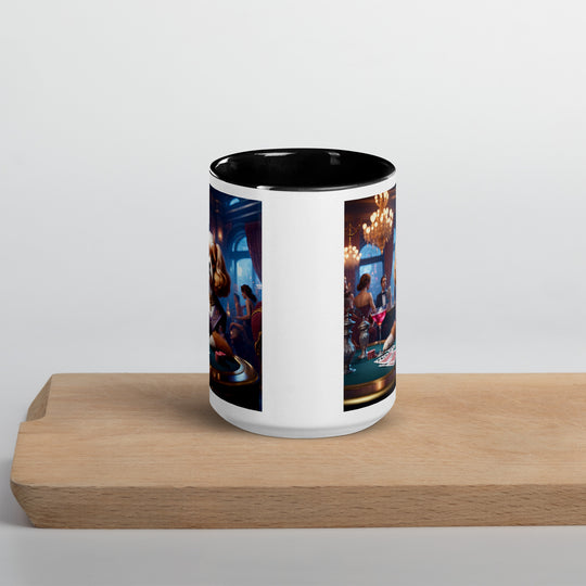 Cavapoo General- Mug with Color Inside v18