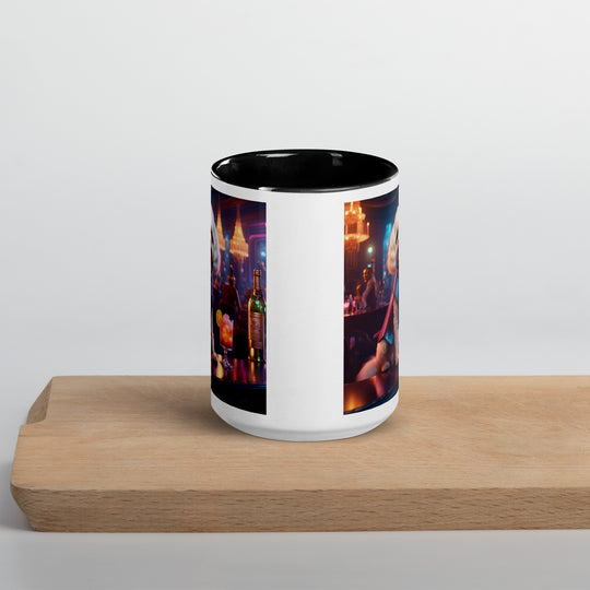 Cavapoo General- Mug with Color Inside v23