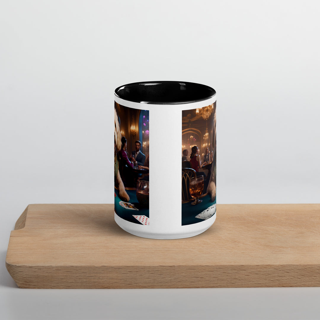 Goldendoodle- Mug with Color Inside v18