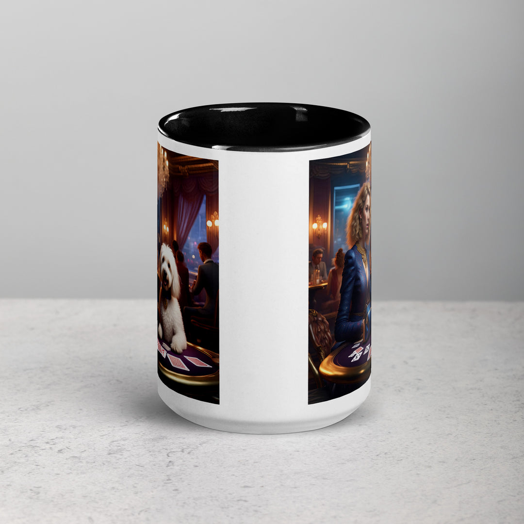 Goldendoodle- Mug with Color Inside v22