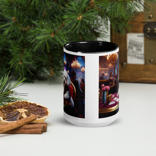 Maltipoo General- Mug with Color Inside v9