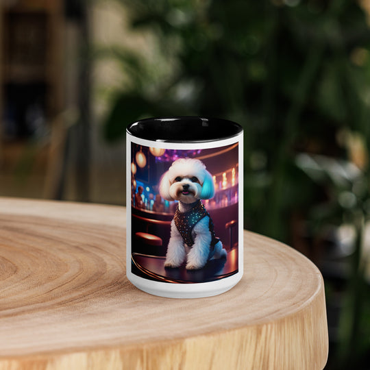 Maltipoo General- Mug with Color Inside v16