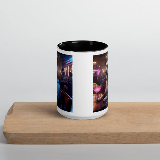 Texas Heeler General- Mug with Color Inside v5