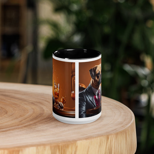 Puggle General- Mug with Color Inside v3