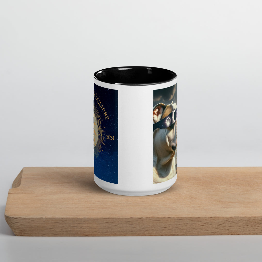 American Bulldog Eclipse- Mug with Color Inside