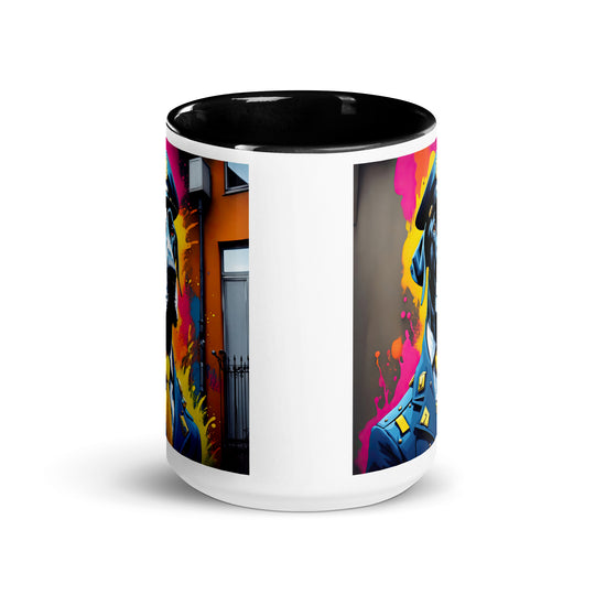 Great Dane- Mug with Color Inside v5