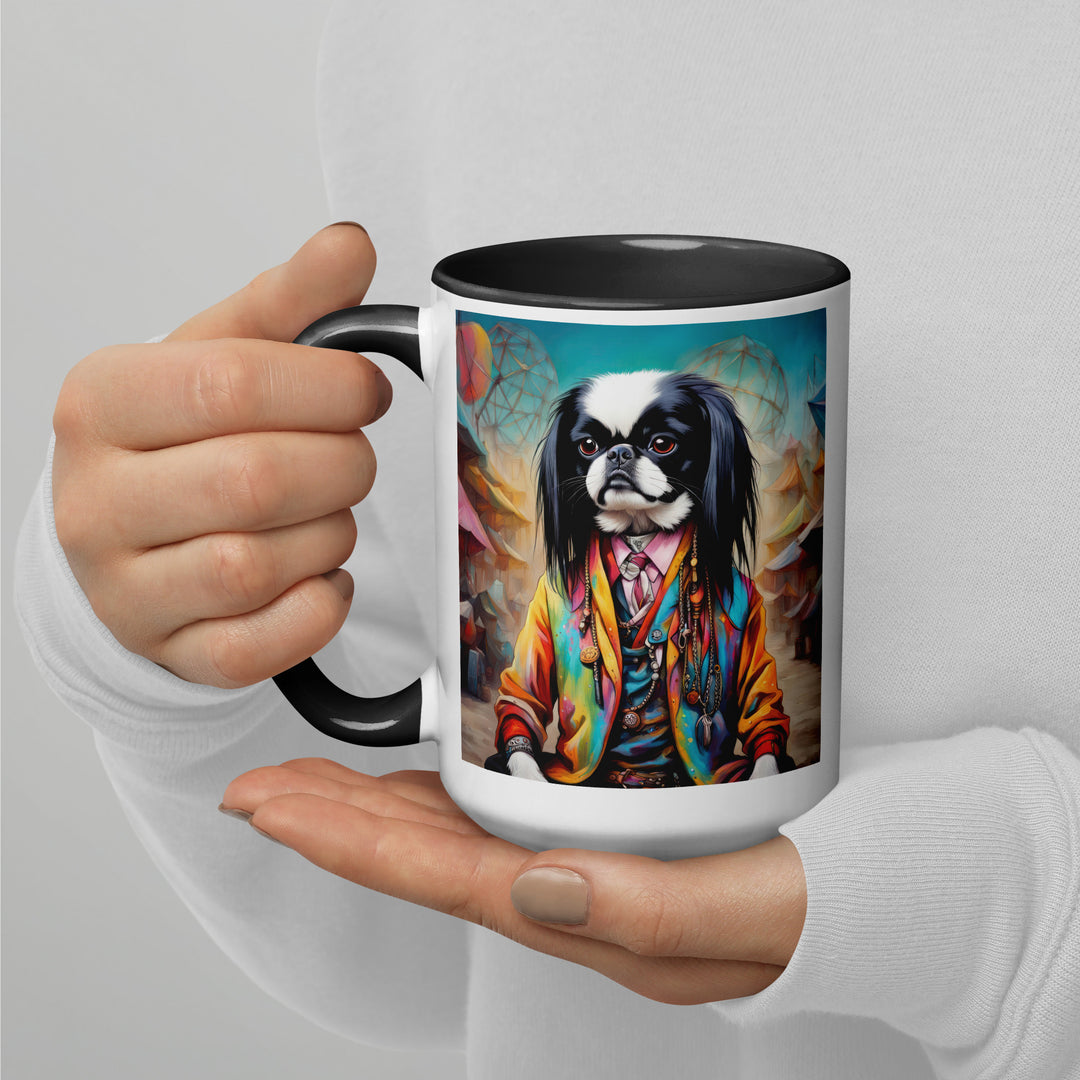 Mug with Color Inside-Japanese Chin