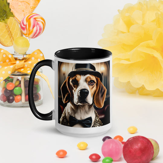 Beagle- Mug with Color Inside v4