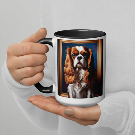 Cavalier King Charles- Mug with Color Inside v2