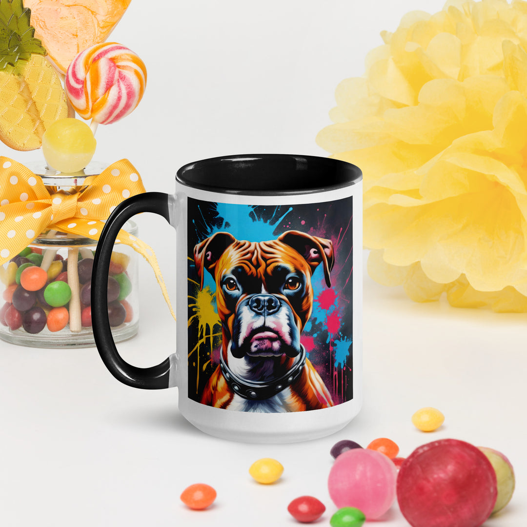 Boxer- Mug with Color Inside