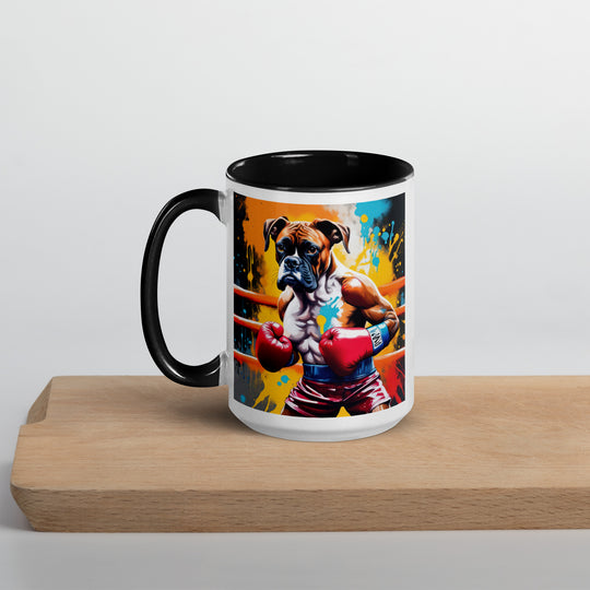 Boxer- Mug with Color Inside v4