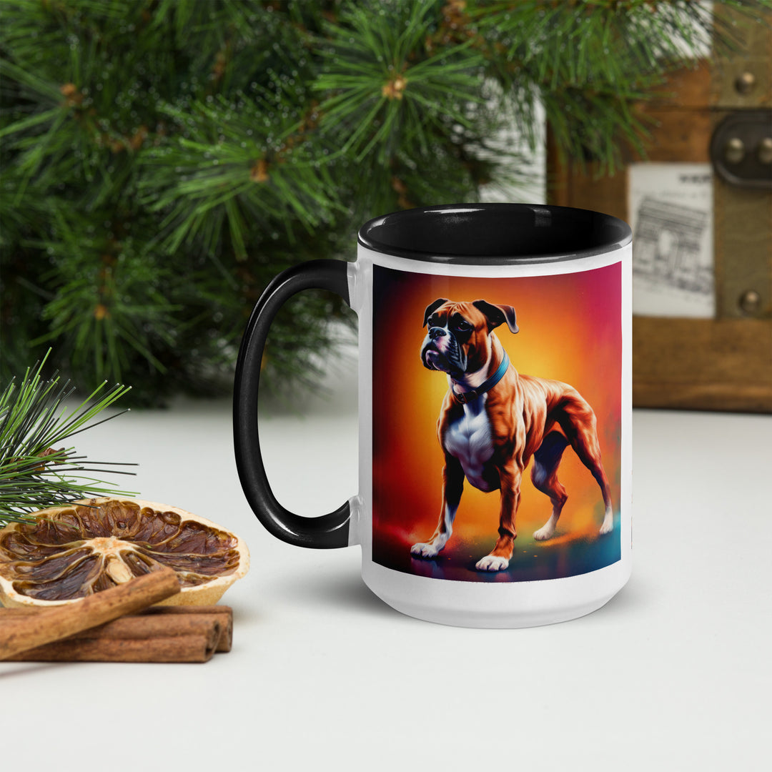 Boxer- Mug with Color Inside v5