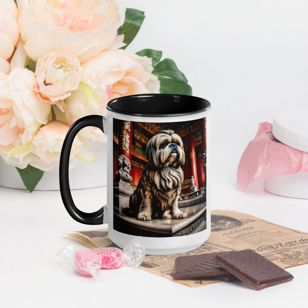 Shih Tzu- Mug with Color Inside v5