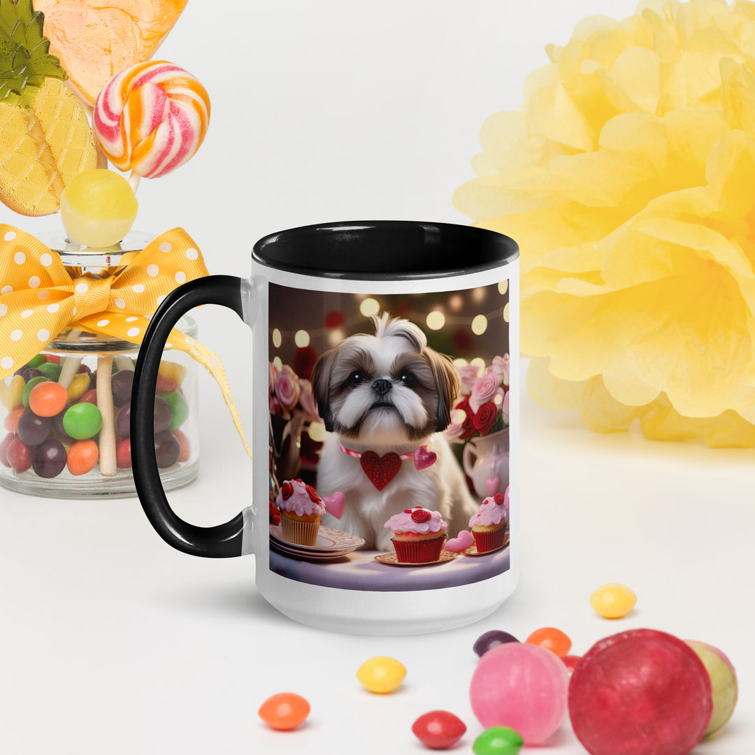 Shih Tzu Romantic- Mug with Color Inside