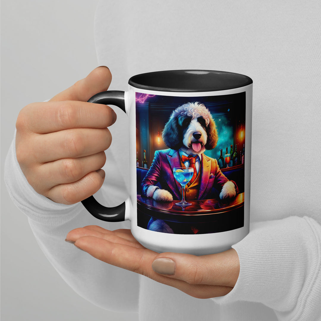 Bernedoodle General- Mug with Color Inside v3