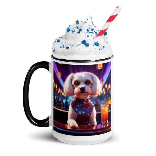 Cavachon- Mug with Color Inside v4