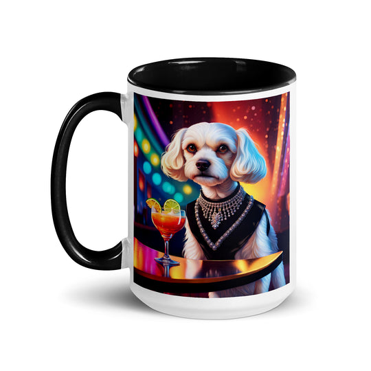 Cavachon- Mug with Color Inside v6