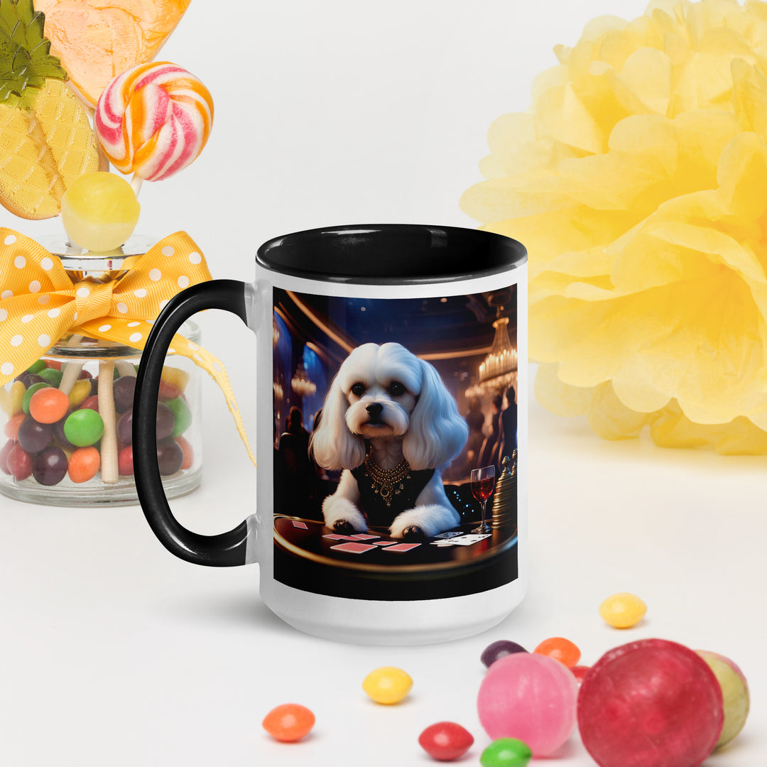 Cavachon- Mug with Color Inside v8