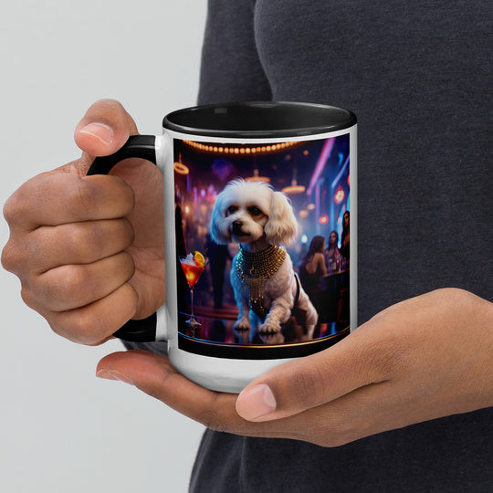 Cavachon- Mug with Color Inside v9