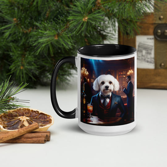 Cavachon- Mug with Color Inside v11