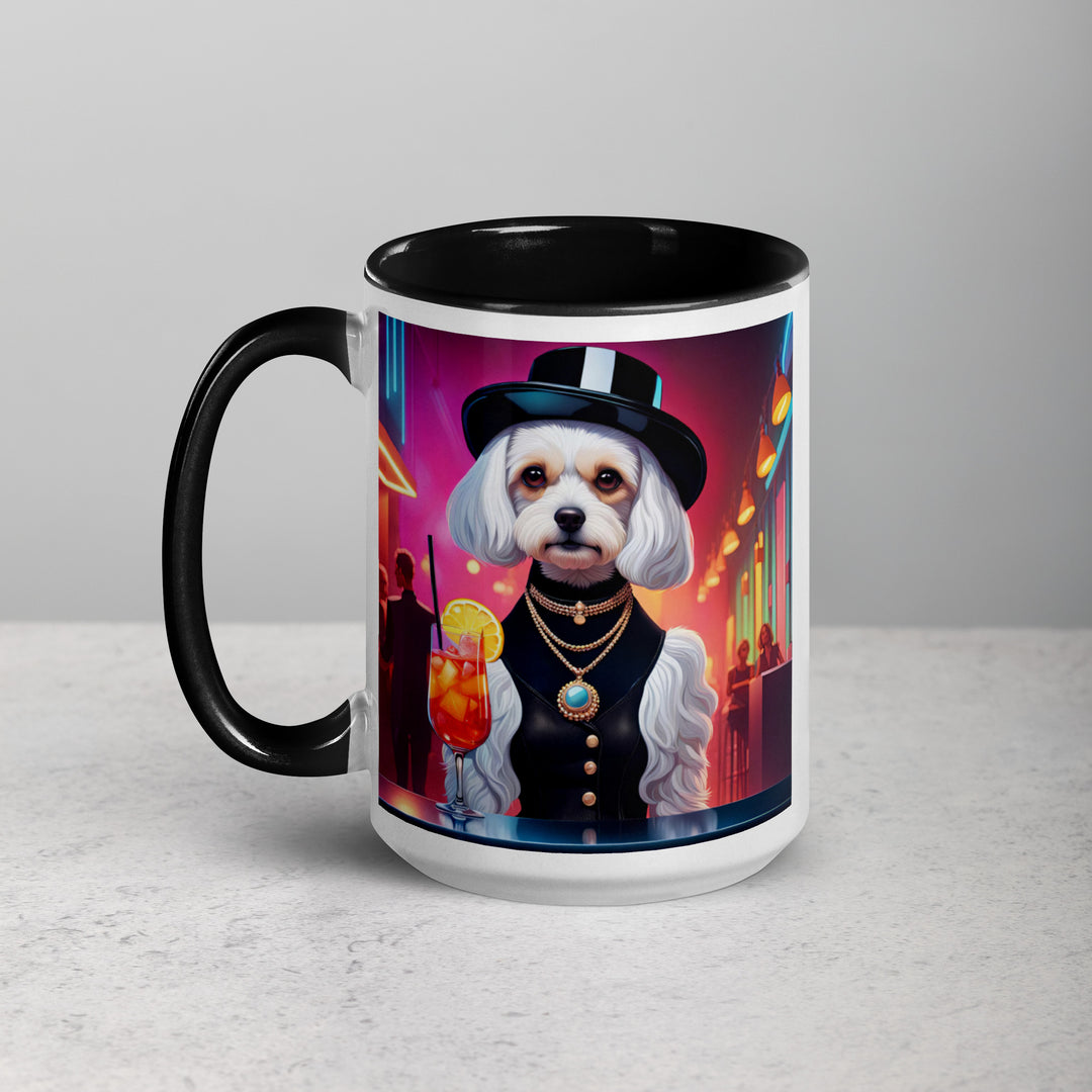 Cavachon- Mug with Color Inside v12