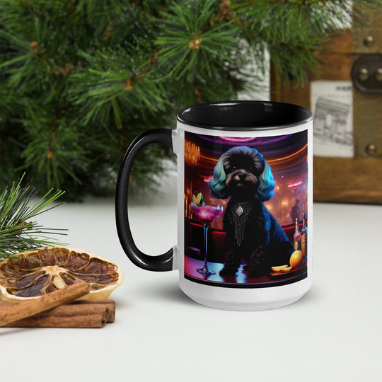 Cavapoo General- Mug with Color Inside