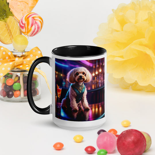 Cavapoo General- Mug with Color Inside v2