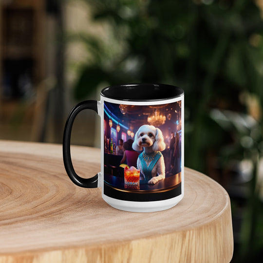 Cavapoo General- Mug with Color Inside v5