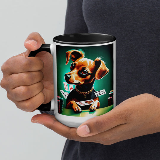 Chiweenie General- Mug with Color Inside v2