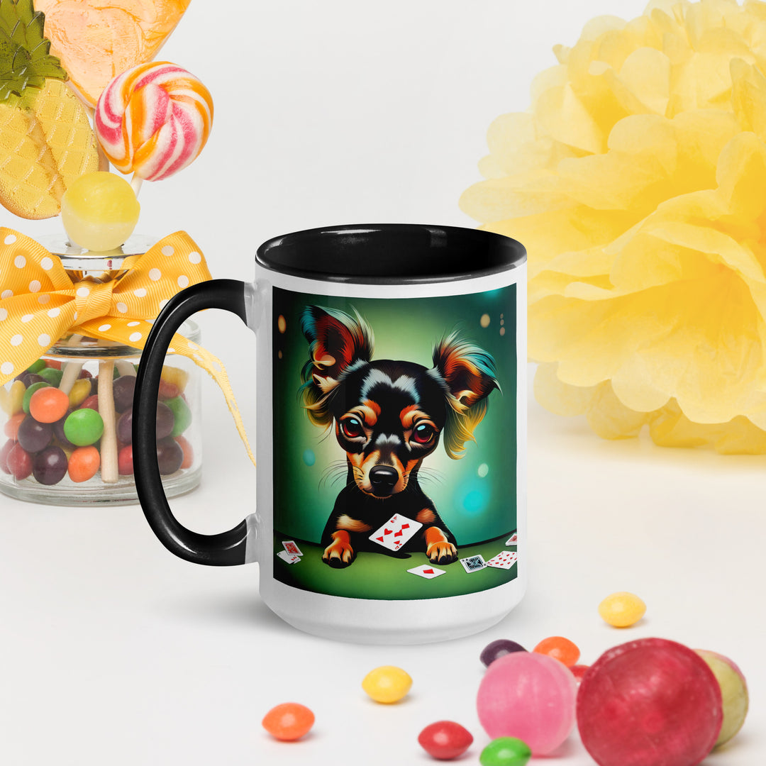 Chiweenie General- Mug with Color Inside v3