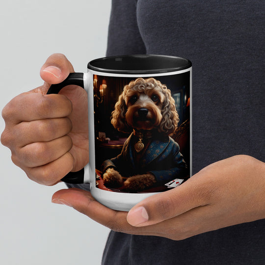 Cockapoo General- Mug with Color Inside v4