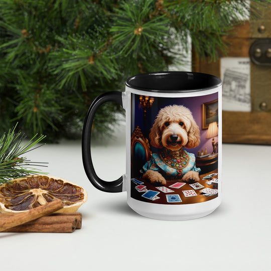 Goldendoodle- Mug with Color Inside v3