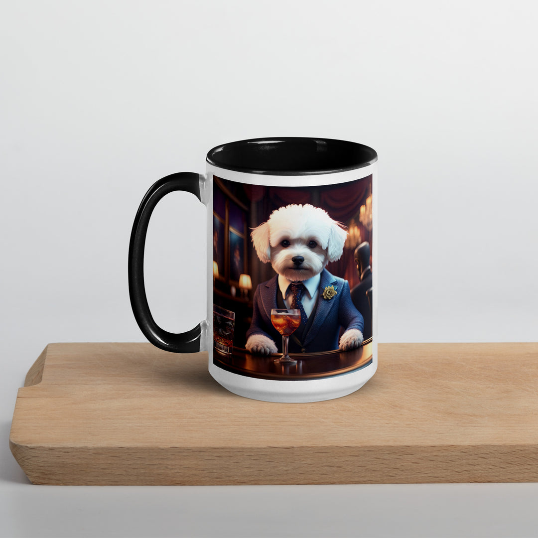 Maltipoo General- Mug with Color Inside v8