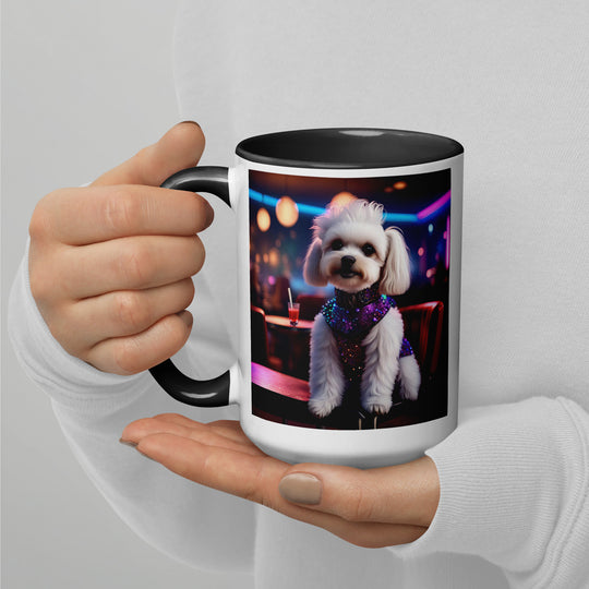 Maltipoo General- Mug with Color Inside v5