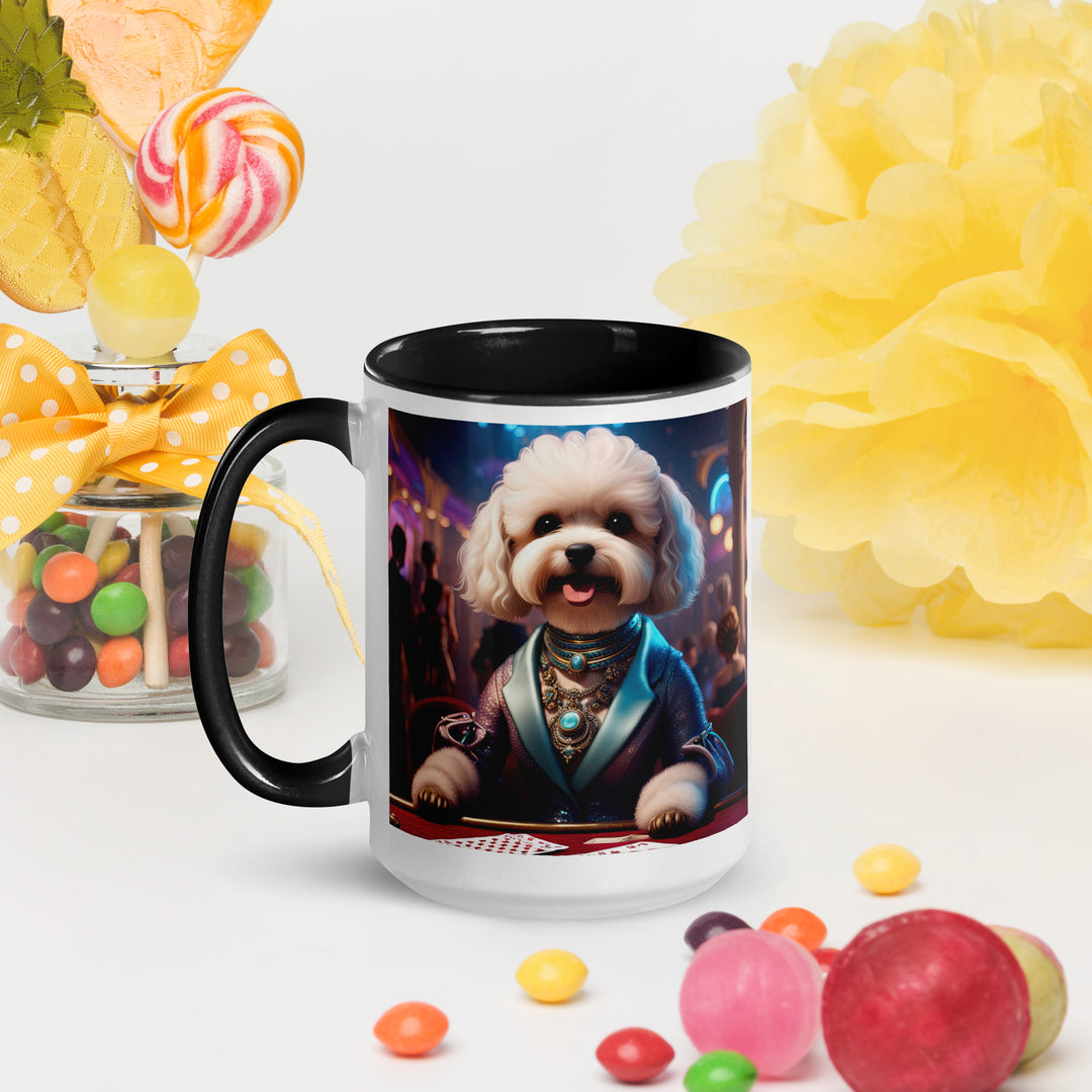 Maltipoo General- Mug with Color Inside v15