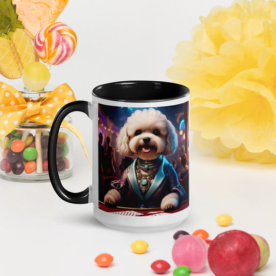 Maltipoo General- Mug with Color Inside v15