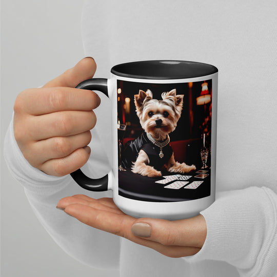 Morkie General- Mug with Color Inside v4