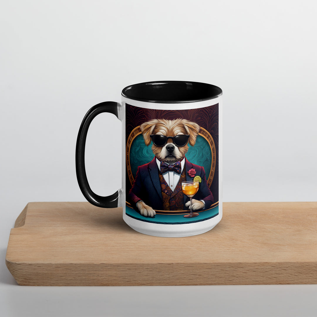 Pekapoo General- Mug with Color Inside v2