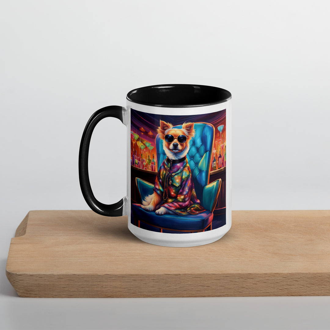 Pekapoo General- Mug with Color Inside v7