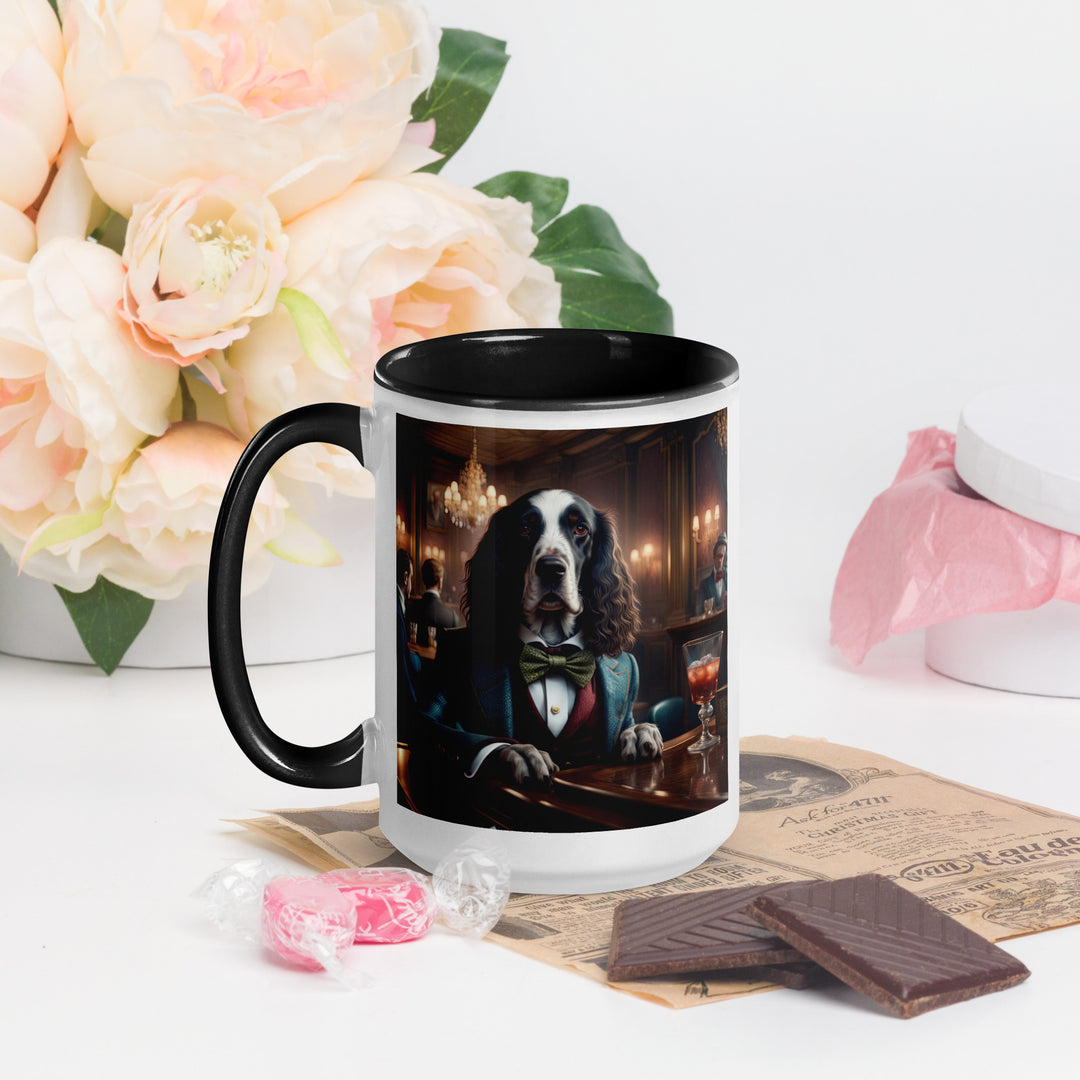 Sprocker Spaniel General- Mug with Color Inside v6