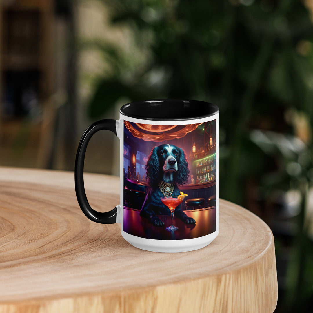 Sprocker Spaniel General- Mug with Color Inside v10