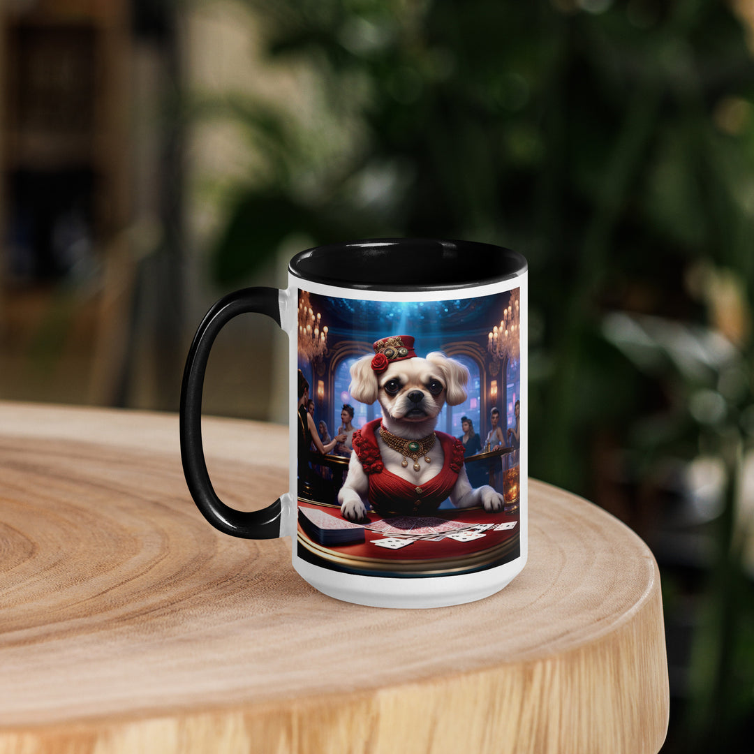 Pugapoo General- Mug with Color Inside