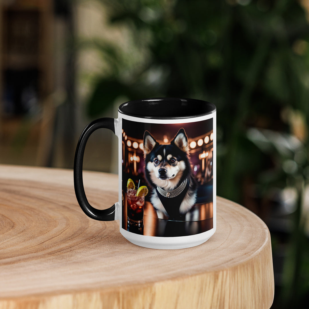 Pomsky General- Mug with Color Inside v3