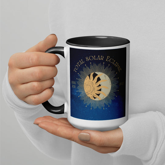 Cavalier King Charles Spaniel Eclipse- Mug with Color Inside v2