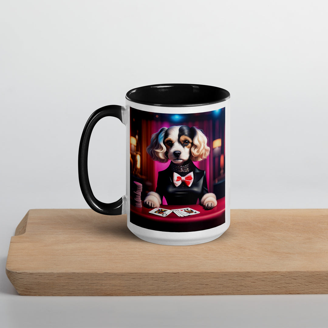 Cavachon- Mug with Color Inside v13