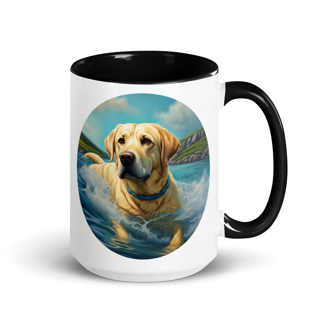 Mug with Color Inside-Labrador Retriever V20