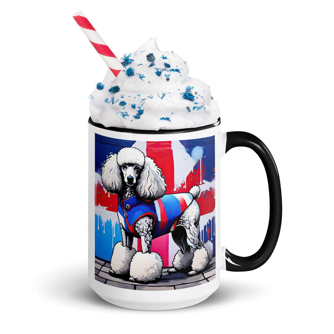 Poodle- Mug with Color Inside v2