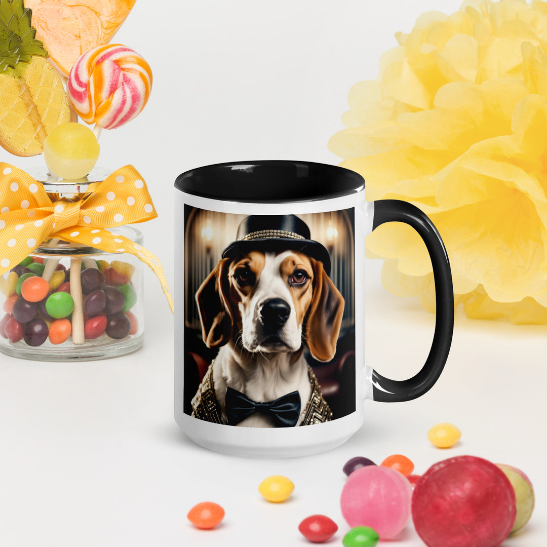 Beagle- Mug with Color Inside v4